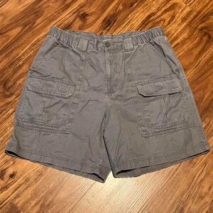 Croft & Barrow Charcoal Cargo Shorts